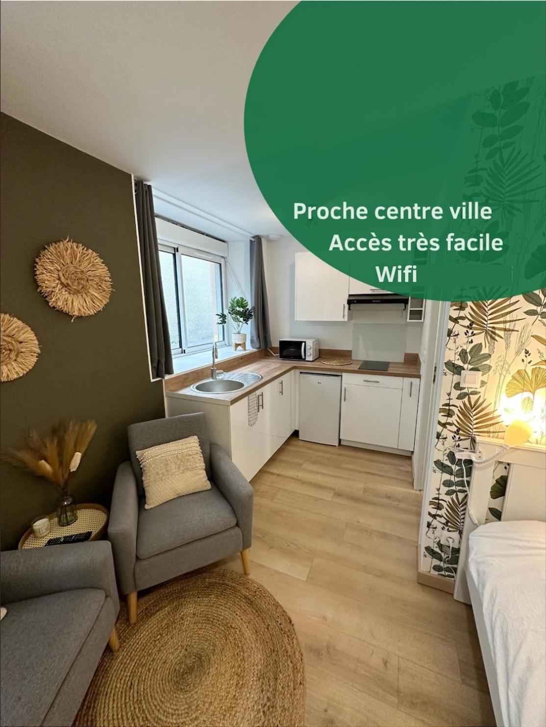Le Vegetal / Nay Centre Apartment Bagian luar foto